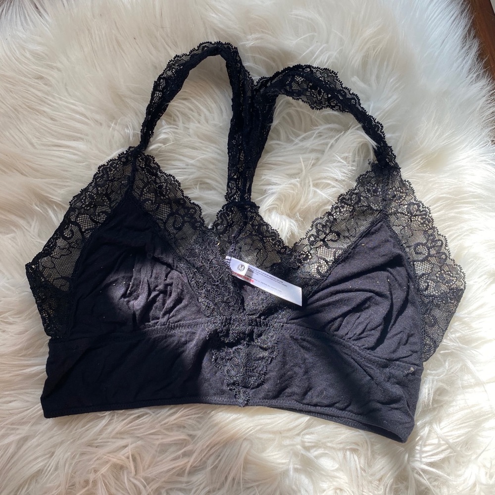 Black bralette
